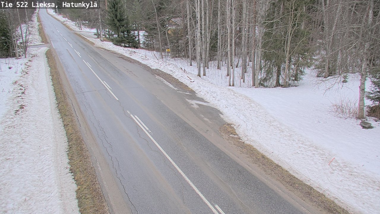 Weather Camera Image Road 522 Lieksa, Hatunkylä, Lieksa, Pohjois-Karjala