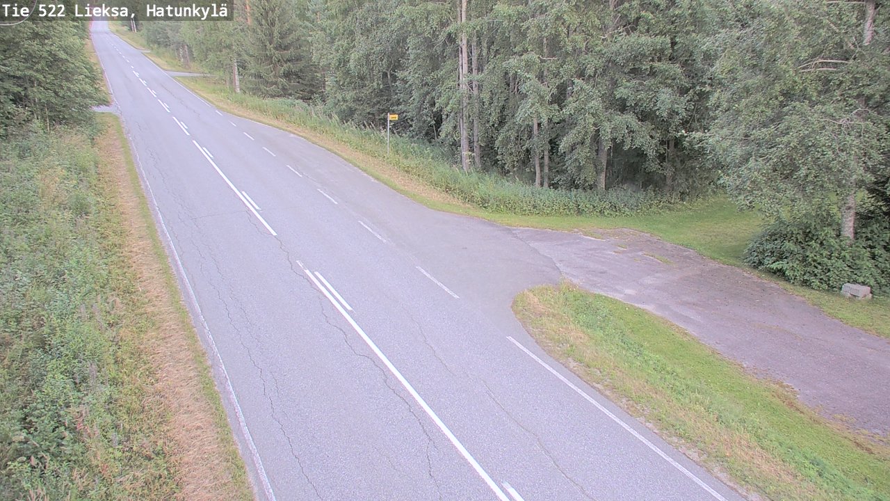 Kelikamerat Kuva Tie 522 Lieksa, Hatunkylä, Lieksa, Pohjois-Karjala