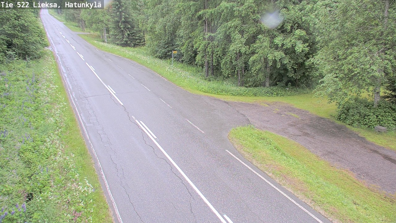 Kelikamerat Kuva Tie 522 Lieksa, Hatunkylä, Lieksa, Pohjois-Karjala