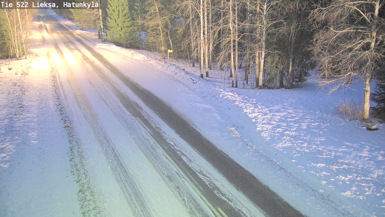 Kelikamerat Kuva Tie 522 Lieksa, Hatunkylä, Lieksa, Pohjois-Karjala