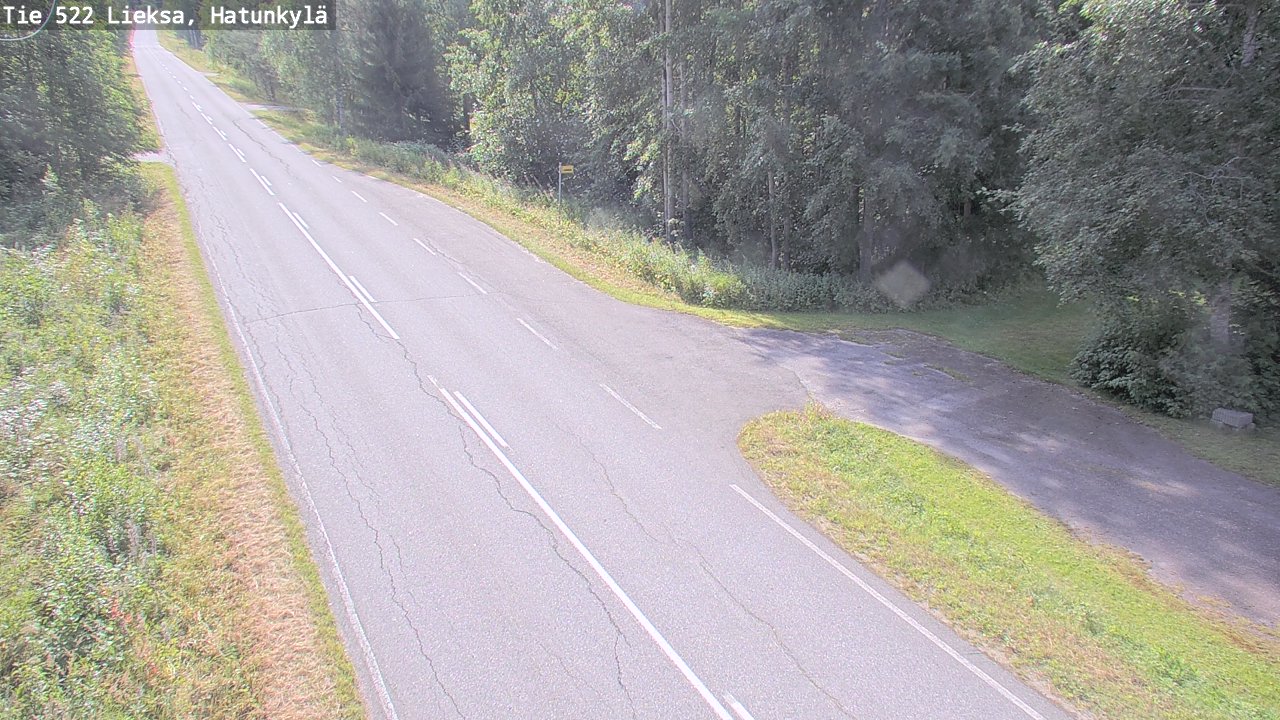 Weather Camera Image Road 522 Lieksa, Hatunkylä, Lieksa, Pohjois-Karjala