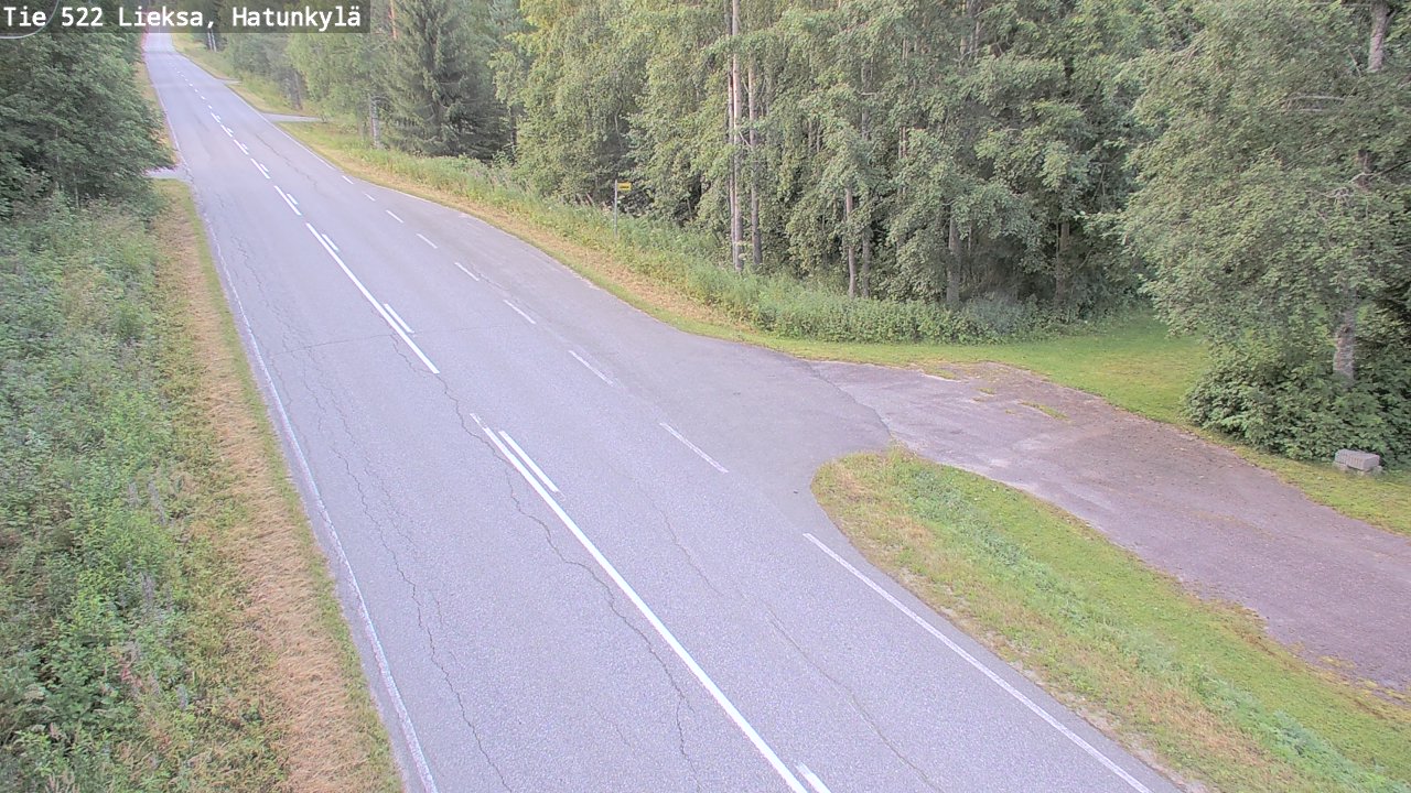 Kelikamerat Kuva Tie 522 Lieksa, Hatunkylä, Lieksa, Pohjois-Karjala