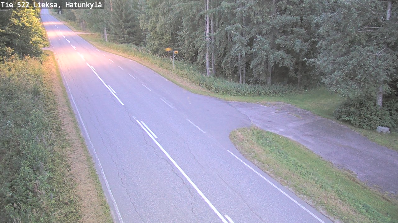 Kelikamerat Kuva Tie 522 Lieksa, Hatunkylä, Lieksa, Pohjois-Karjala