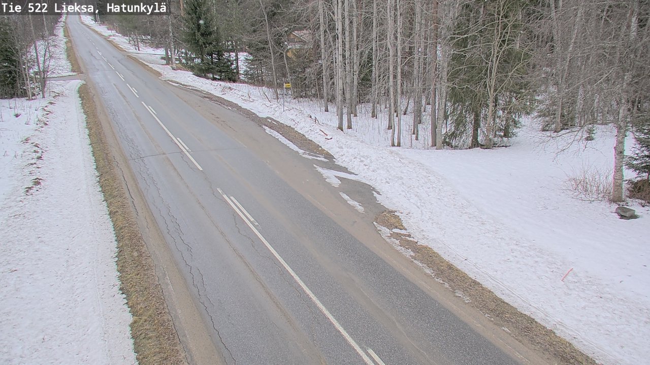 Weather Camera Image Road 522 Lieksa, Hatunkylä, Lieksa, Pohjois-Karjala