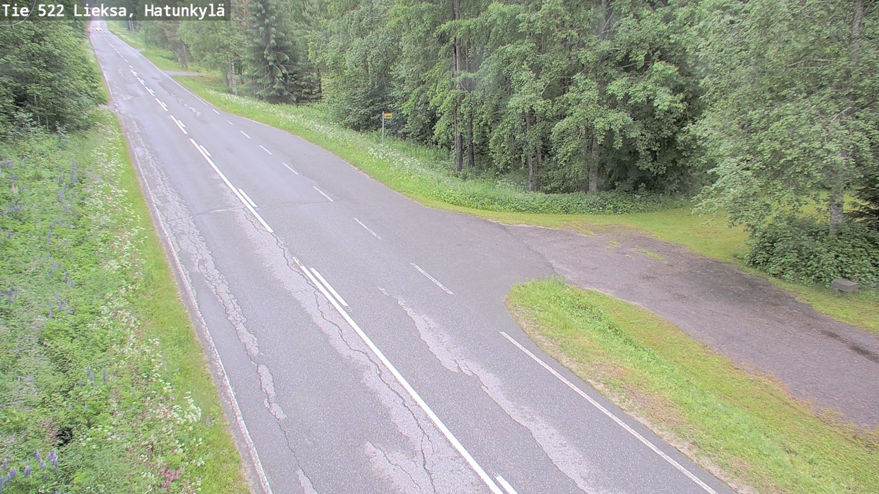 Kelikamerat Kuva Tie 522 Lieksa, Hatunkylä, Lieksa, Pohjois-Karjala