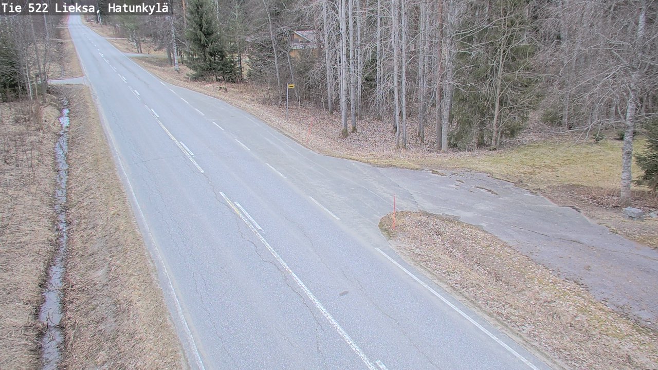 Weather Camera Image Road 522 Lieksa, Hatunkylä, Lieksa, Pohjois-Karjala
