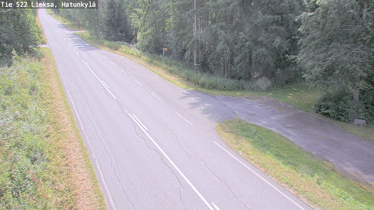Weather Camera Image Road 522 Lieksa, Hatunkylä, Lieksa, Pohjois-Karjala