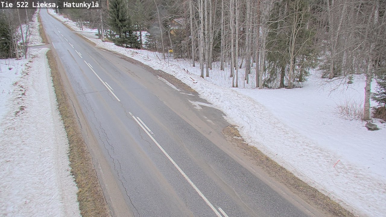 Weather Camera Image Road 522 Lieksa, Hatunkylä, Lieksa, Pohjois-Karjala