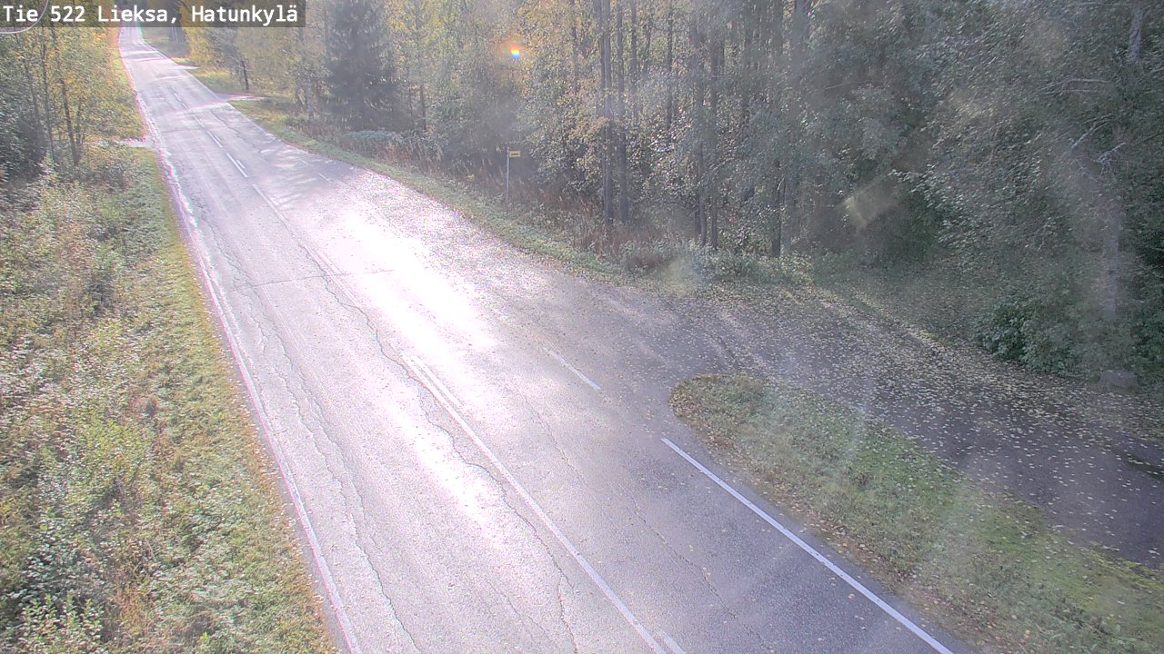 Weather Camera Image Road 522 Lieksa, Hatunkylä, Lieksa, Pohjois-Karjala