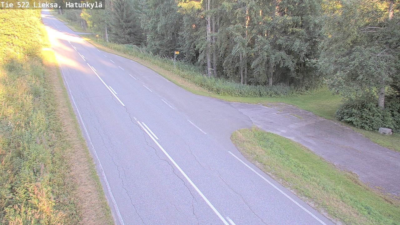Kelikamerat Kuva Tie 522 Lieksa, Hatunkylä, Lieksa, Pohjois-Karjala