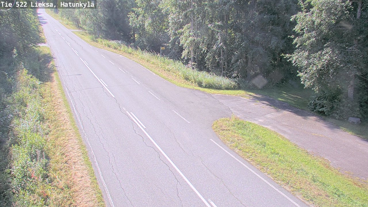 Weather Camera Image Road 522 Lieksa, Hatunkylä, Lieksa, Pohjois-Karjala