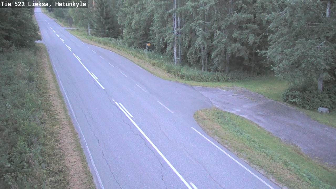 Kelikamerat Kuva Tie 522 Lieksa, Hatunkylä, Lieksa, Pohjois-Karjala