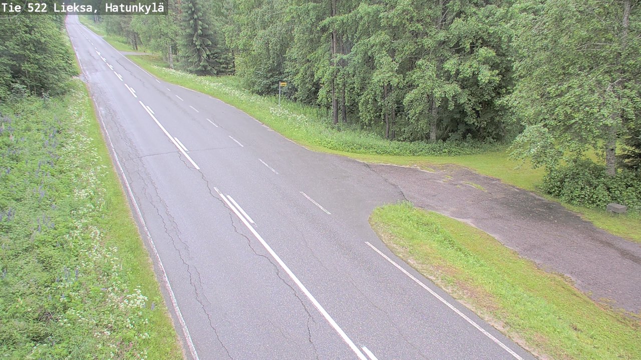 Weather Camera Image Road 522 Lieksa, Hatunkylä, Lieksa, Pohjois-Karjala