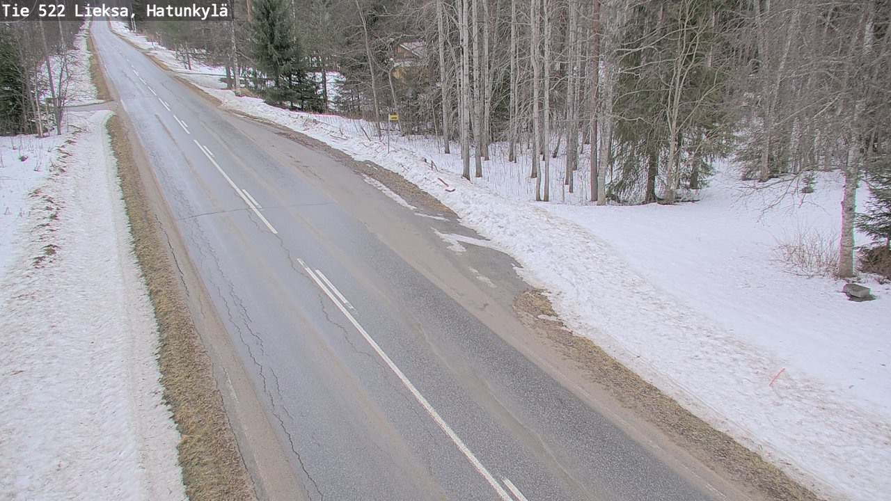 Weather Camera Image Road 522 Lieksa, Hatunkylä, Lieksa, Pohjois-Karjala