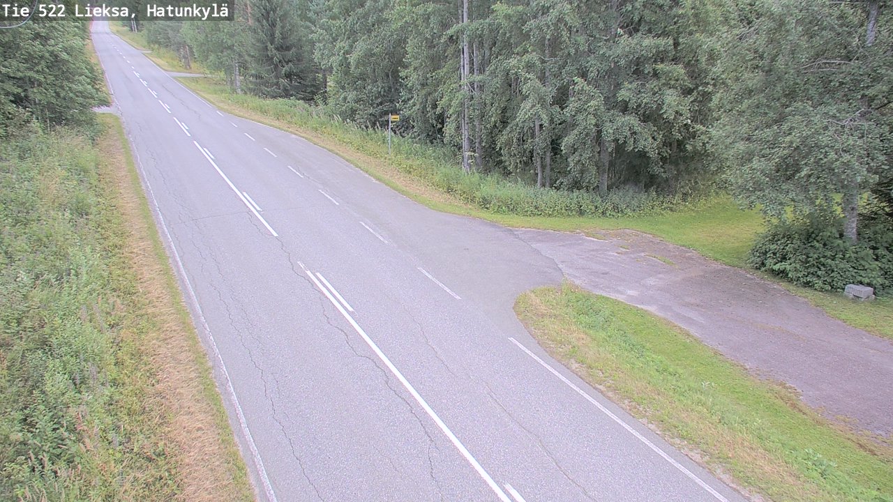 Kelikamerat Kuva Tie 522 Lieksa, Hatunkylä, Lieksa, Pohjois-Karjala