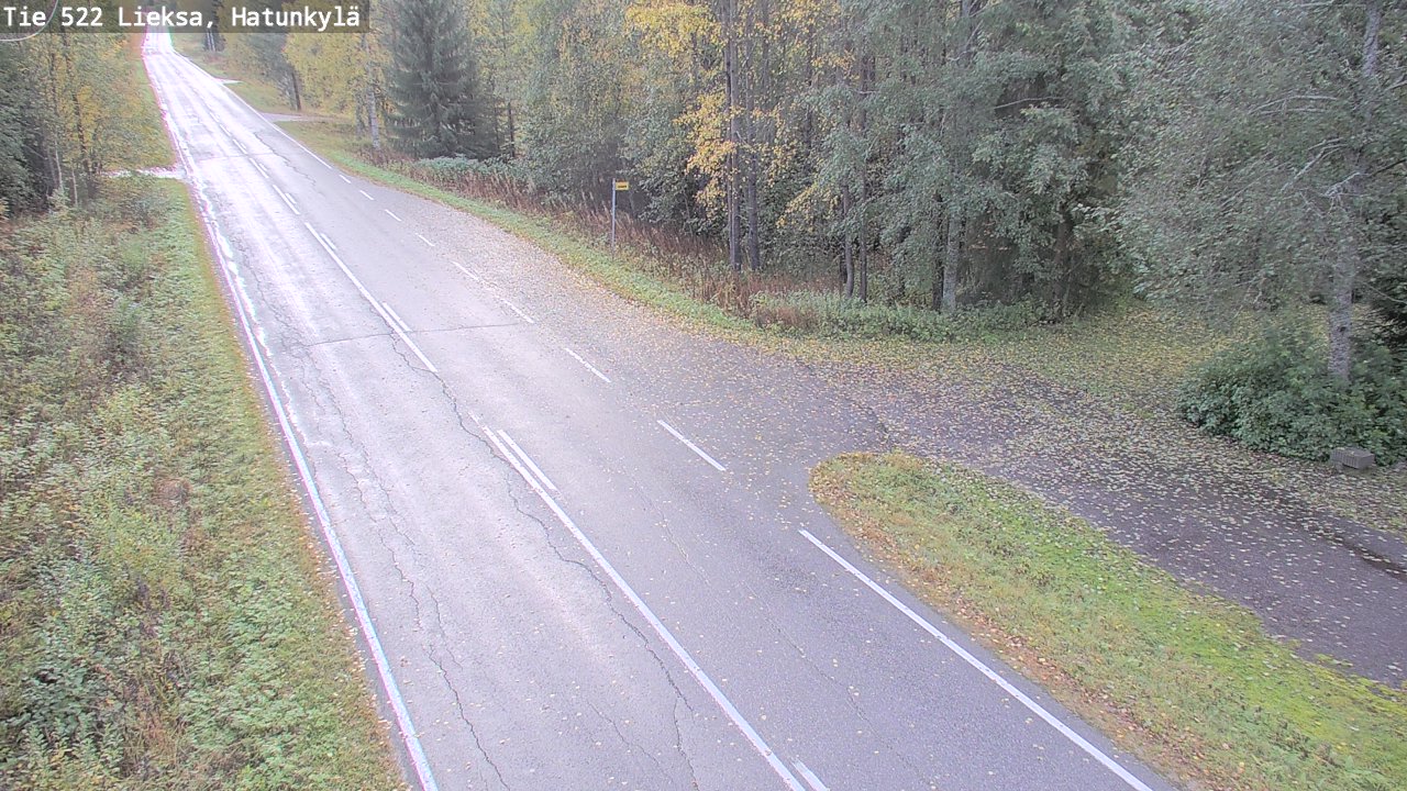 Weather Camera Image Road 522 Lieksa, Hatunkylä, Lieksa, Pohjois-Karjala