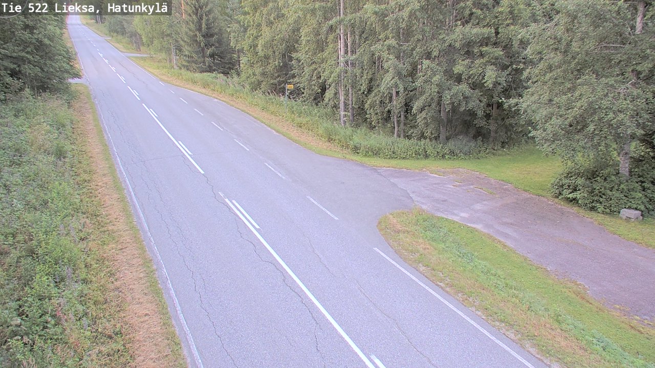 Kelikamerat Kuva Tie 522 Lieksa, Hatunkylä, Lieksa, Pohjois-Karjala