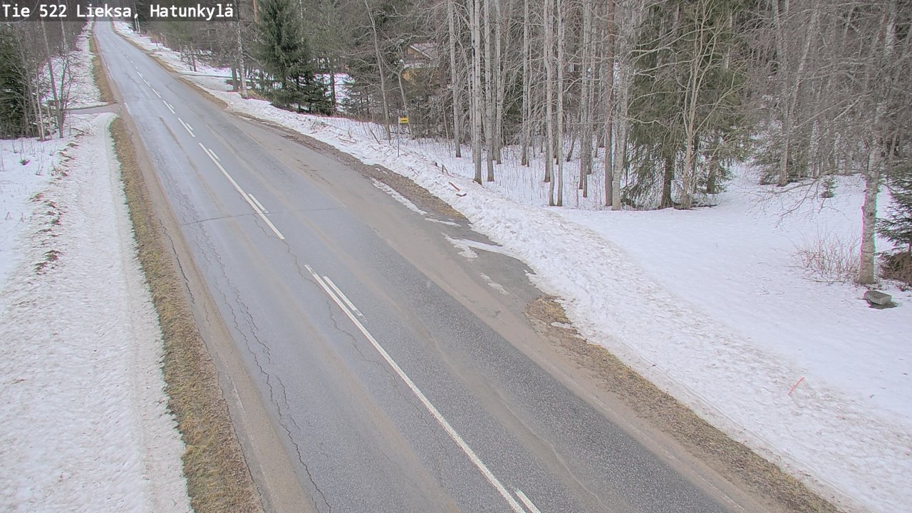 Weather Camera Image Road 522 Lieksa, Hatunkylä, Lieksa, Pohjois-Karjala
