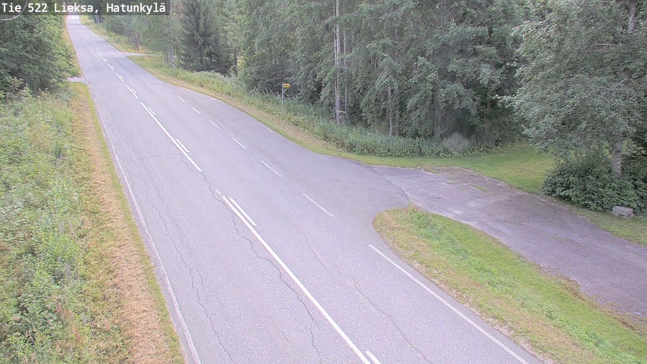 Weather Camera Image Road 522 Lieksa, Hatunkylä, Lieksa, Pohjois-Karjala