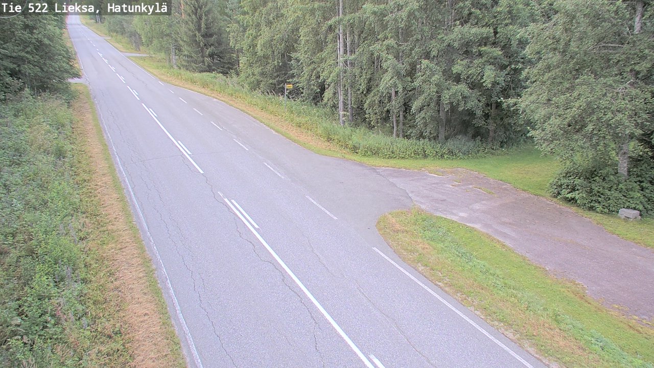 Kelikamerat Kuva Tie 522 Lieksa, Hatunkylä, Lieksa, Pohjois-Karjala