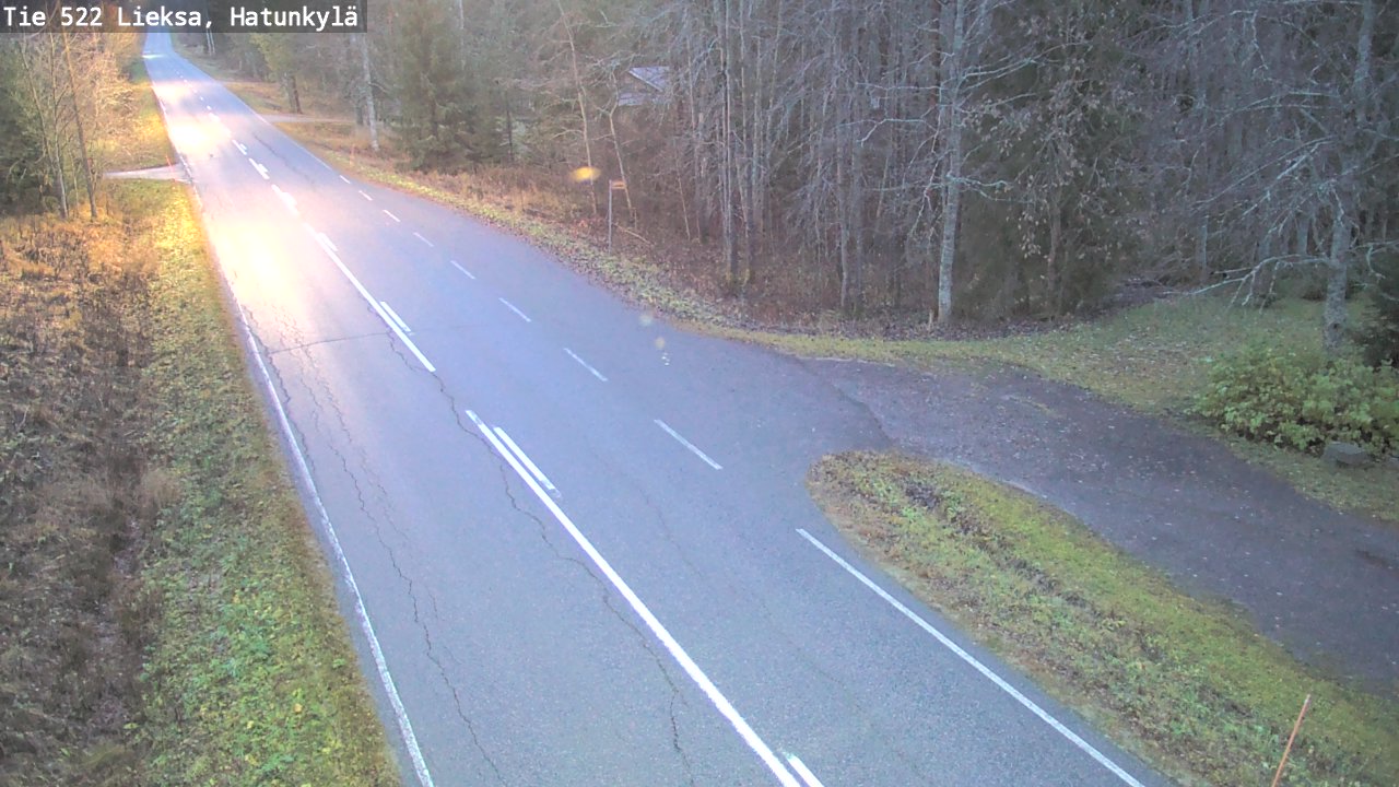 Kelikamerat Kuva Tie 522 Lieksa, Hatunkylä, Lieksa, Pohjois-Karjala