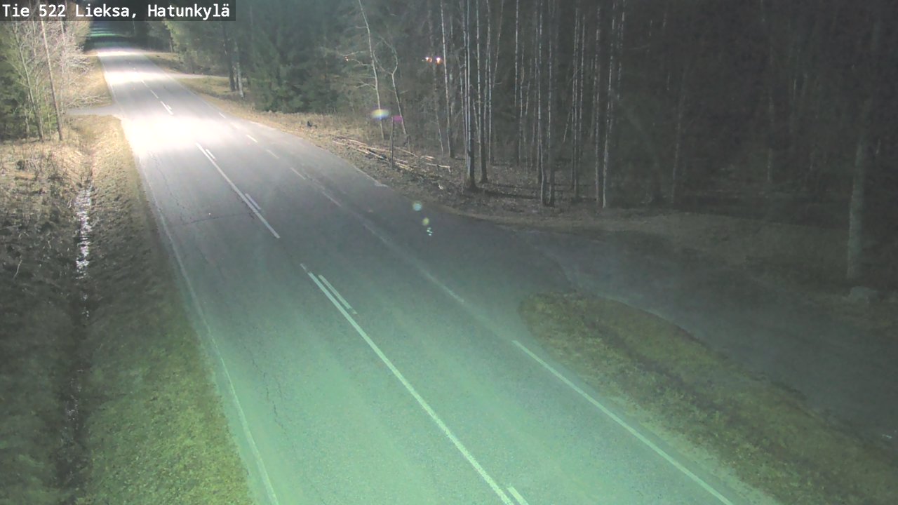 Weather Camera Image Road 522 Lieksa, Hatunkylä, Lieksa, Pohjois-Karjala