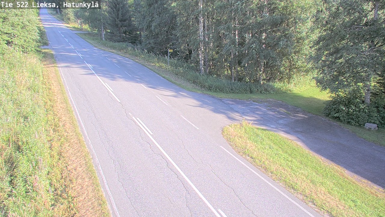 Kelikamerat Kuva Tie 522 Lieksa, Hatunkylä, Lieksa, Pohjois-Karjala