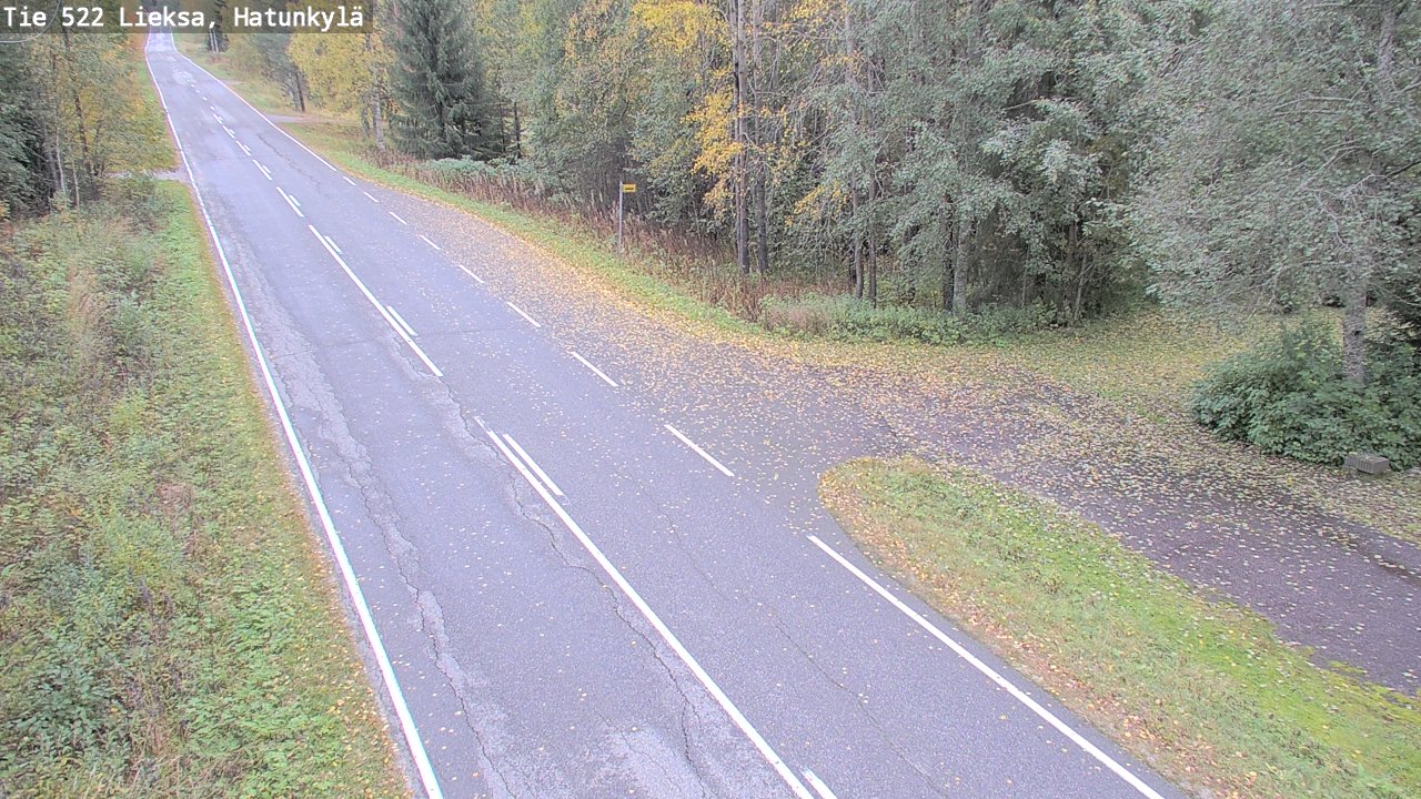 Weather Camera Image Road 522 Lieksa, Hatunkylä, Lieksa, Pohjois-Karjala