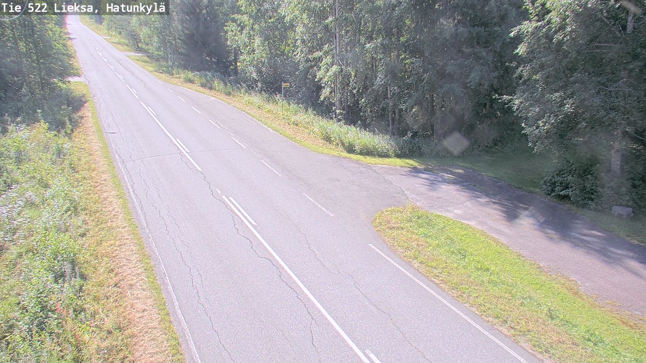 Weather Camera Image Road 522 Lieksa, Hatunkylä, Lieksa, Pohjois-Karjala