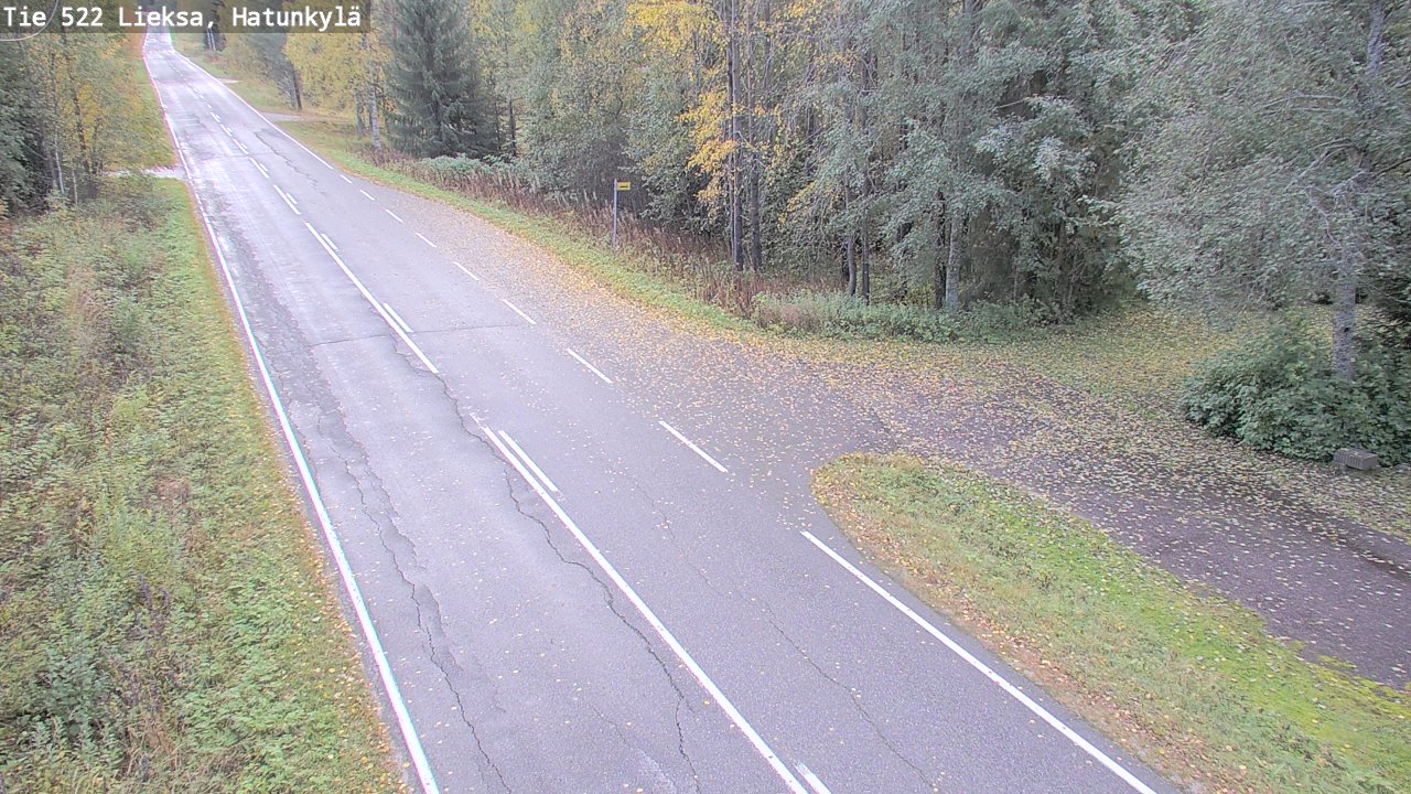 Weather Camera Image Road 522 Lieksa, Hatunkylä, Lieksa, Pohjois-Karjala