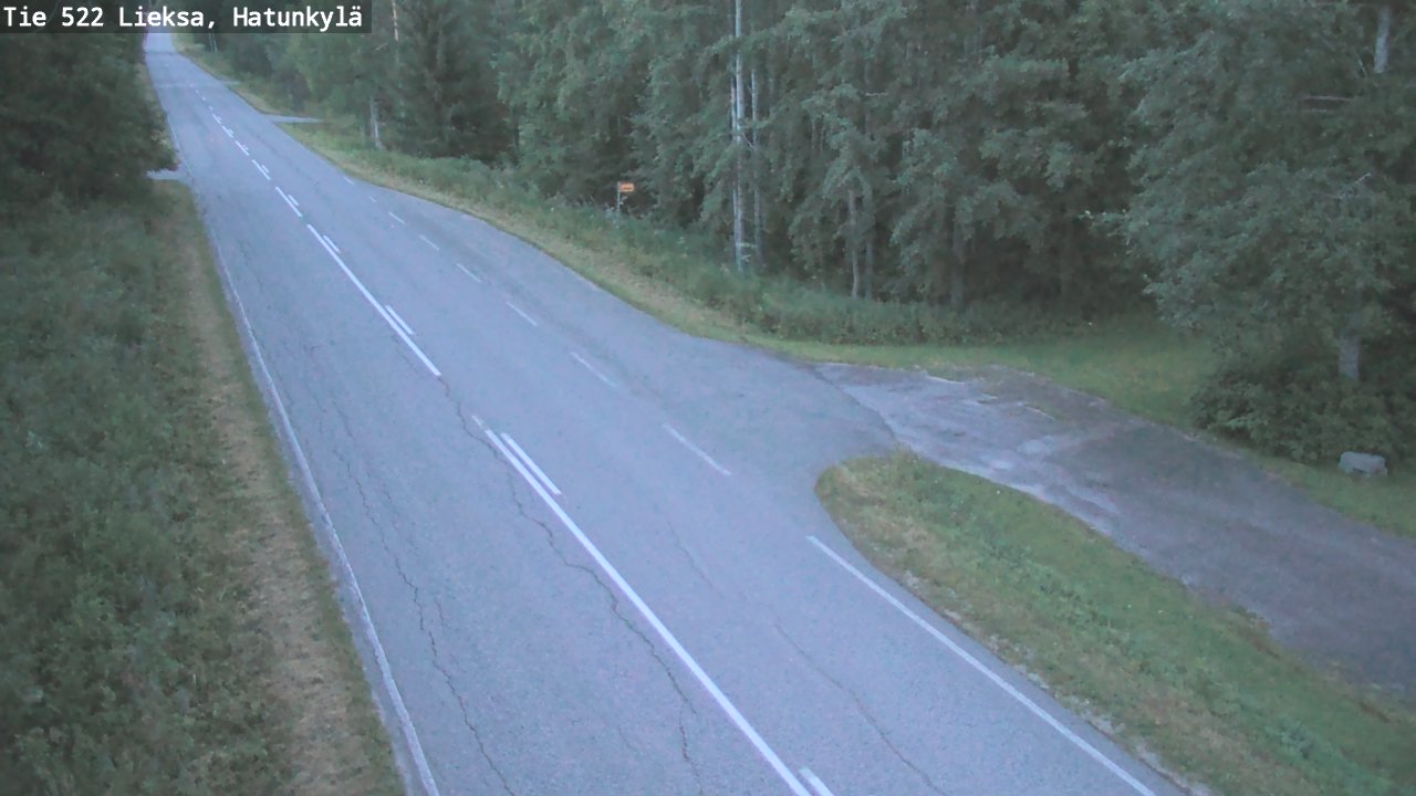 Kelikamerat Kuva Tie 522 Lieksa, Hatunkylä, Lieksa, Pohjois-Karjala