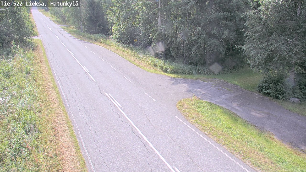Weather Camera Image Road 522 Lieksa, Hatunkylä, Lieksa, Pohjois-Karjala