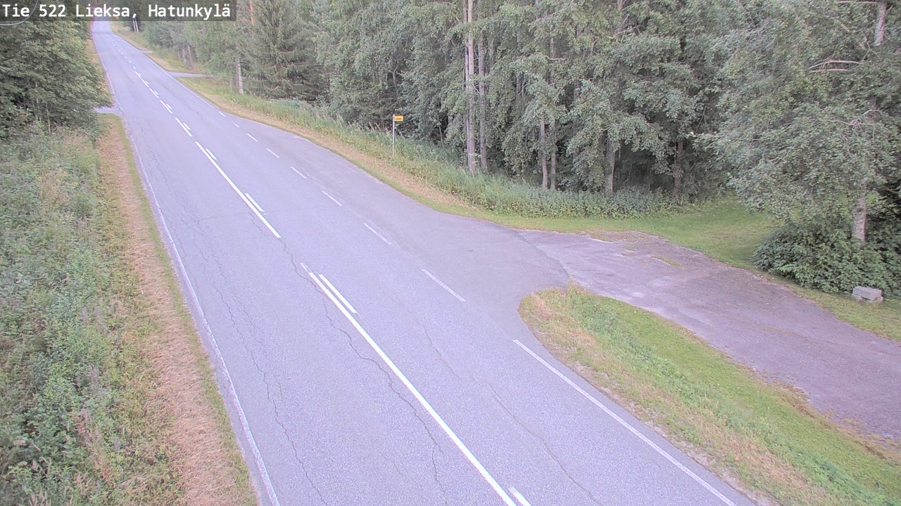 Kelikamerat Kuva Tie 522 Lieksa, Hatunkylä, Lieksa, Pohjois-Karjala