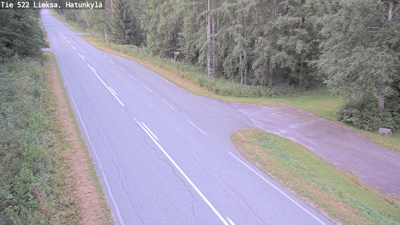 Kelikamerat Kuva Tie 522 Lieksa, Hatunkylä, Lieksa, Pohjois-Karjala