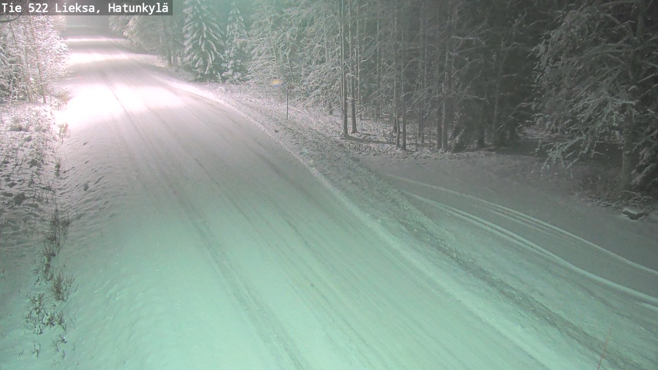 Weather Camera Image Road 522 Lieksa, Hatunkylä, Lieksa, Pohjois-Karjala