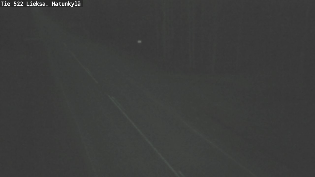Weather Camera Image Väg 522 Lieksa, Hatunkylä, Lieksa, Pohjois-Karjala