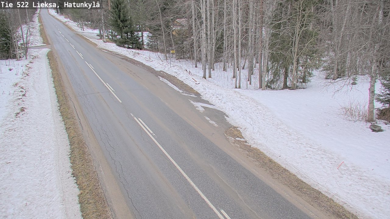 Weather Camera Image Road 522 Lieksa, Hatunkylä, Lieksa, Pohjois-Karjala