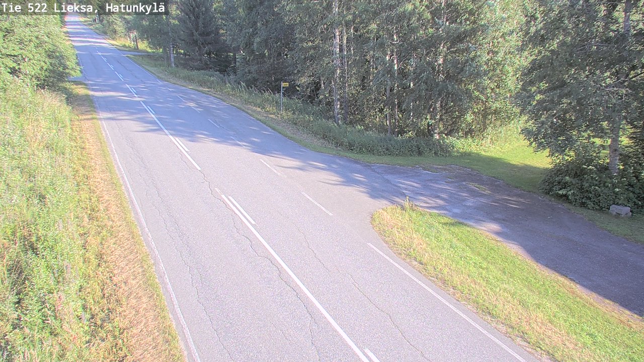 Kelikamerat Kuva Tie 522 Lieksa, Hatunkylä, Lieksa, Pohjois-Karjala