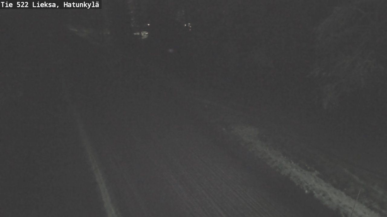 Weather Camera Image Väg 522 Lieksa, Hatunkylä, Lieksa, Pohjois-Karjala