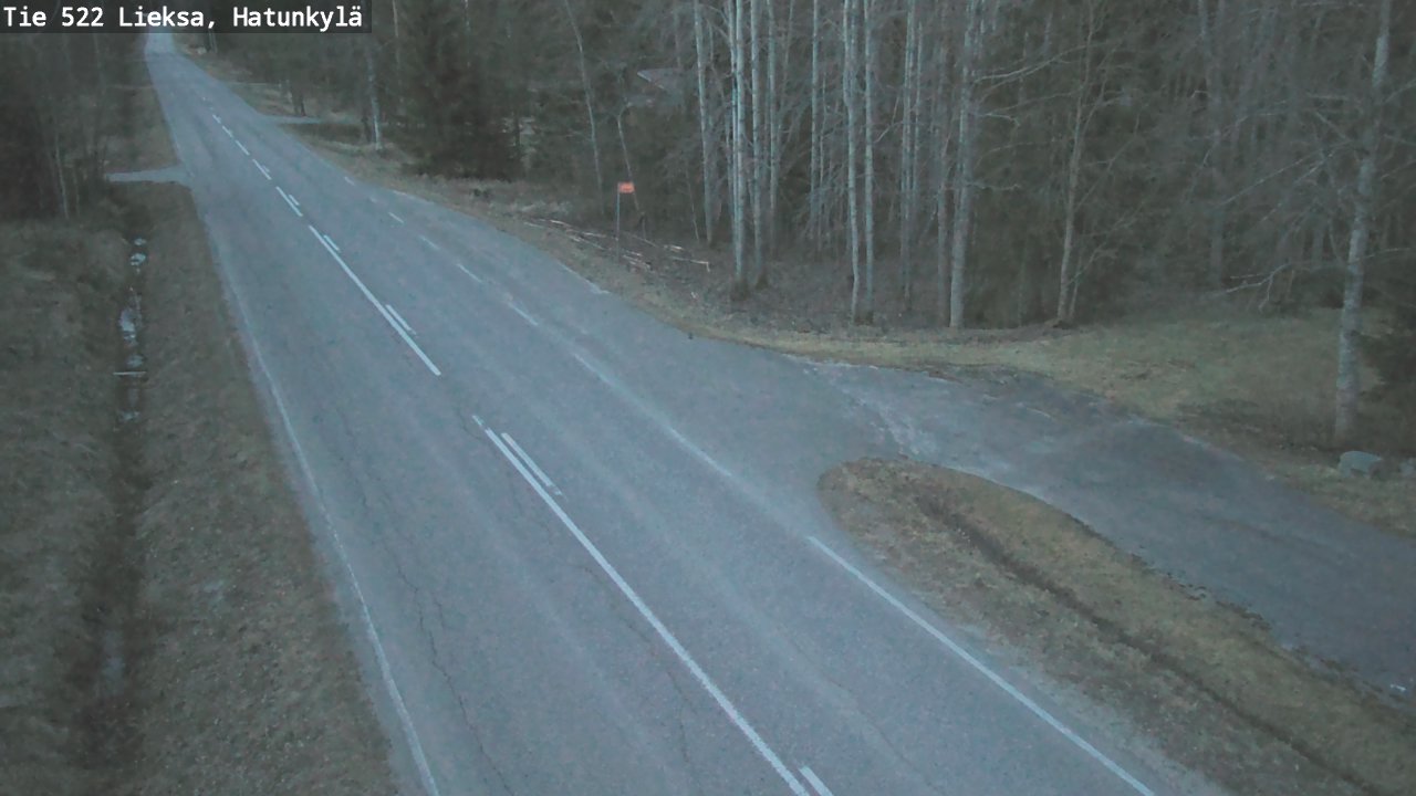 Weather Camera Image Road 522 Lieksa, Hatunkylä, Lieksa, Pohjois-Karjala