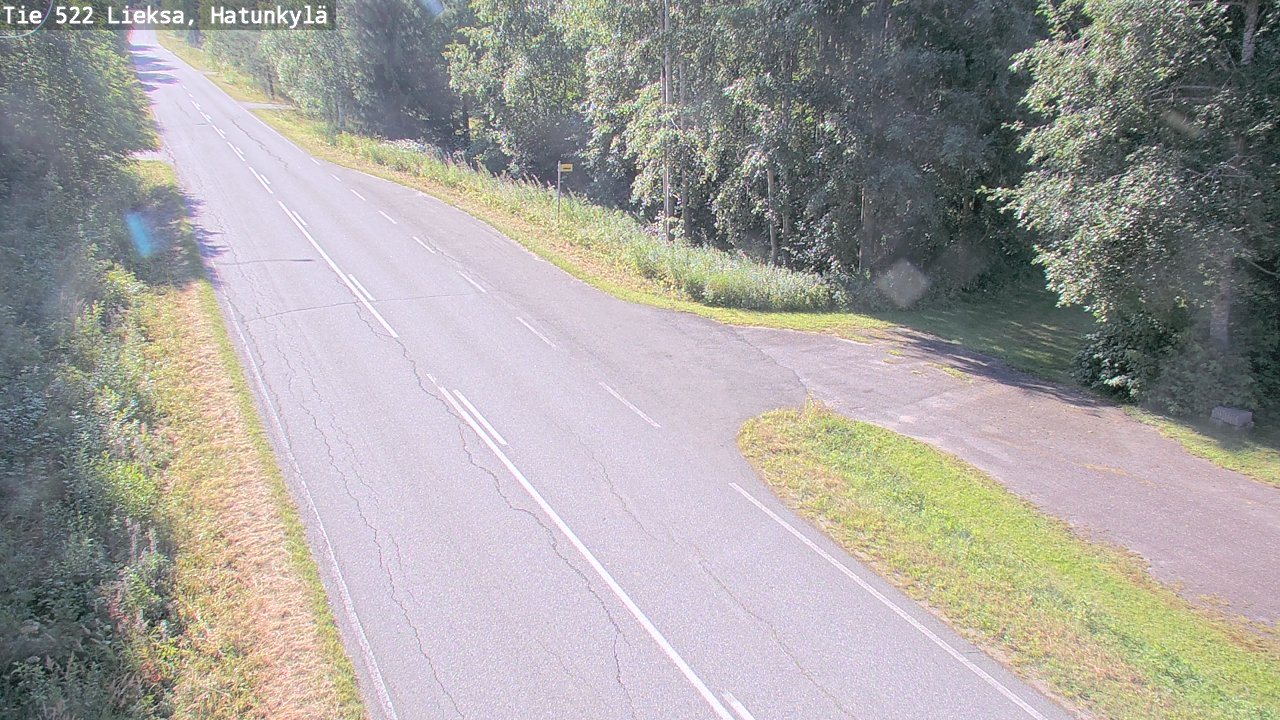 Weather Camera Image Road 522 Lieksa, Hatunkylä, Lieksa, Pohjois-Karjala