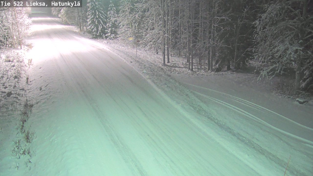 Weather Camera Image Road 522 Lieksa, Hatunkylä, Lieksa, Pohjois-Karjala
