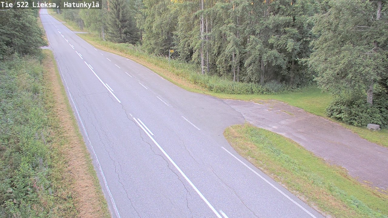 Kelikamerat Kuva Tie 522 Lieksa, Hatunkylä, Lieksa, Pohjois-Karjala
