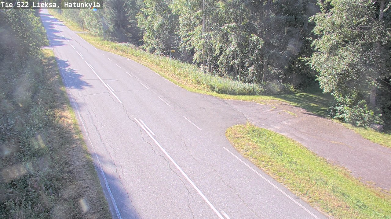 Weather Camera Image Road 522 Lieksa, Hatunkylä, Lieksa, Pohjois-Karjala