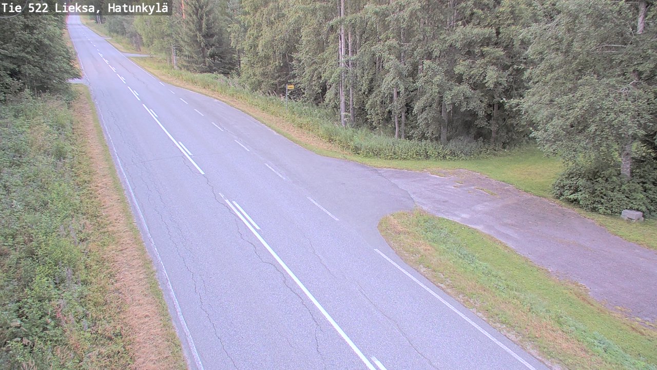 Kelikamerat Kuva Tie 522 Lieksa, Hatunkylä, Lieksa, Pohjois-Karjala