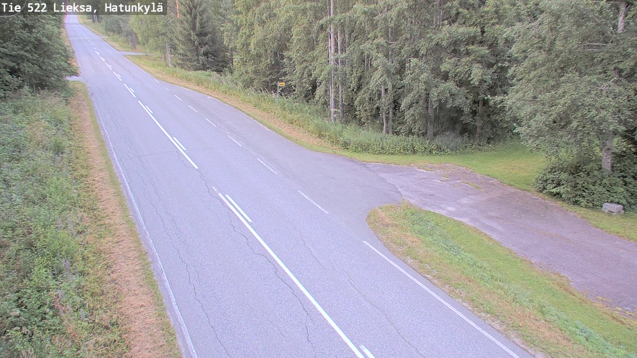 Kelikamerat Kuva Tie 522 Lieksa, Hatunkylä, Lieksa, Pohjois-Karjala