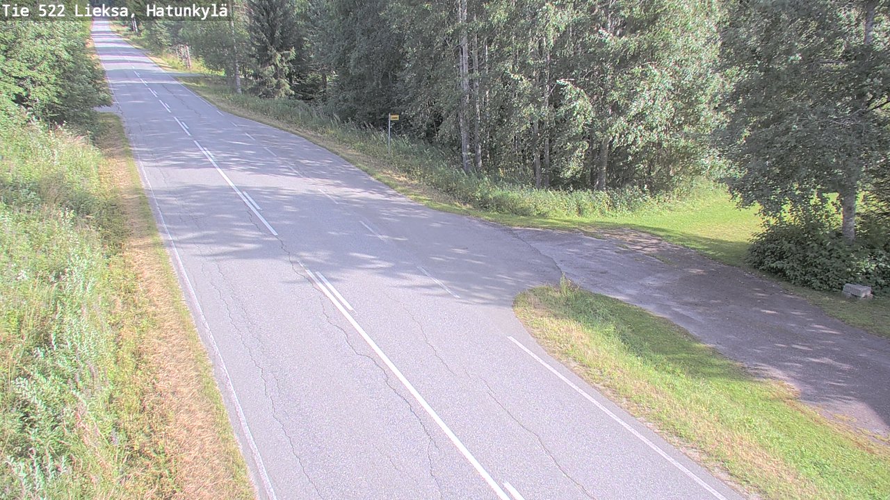 Kelikamerat Kuva Tie 522 Lieksa, Hatunkylä, Lieksa, Pohjois-Karjala