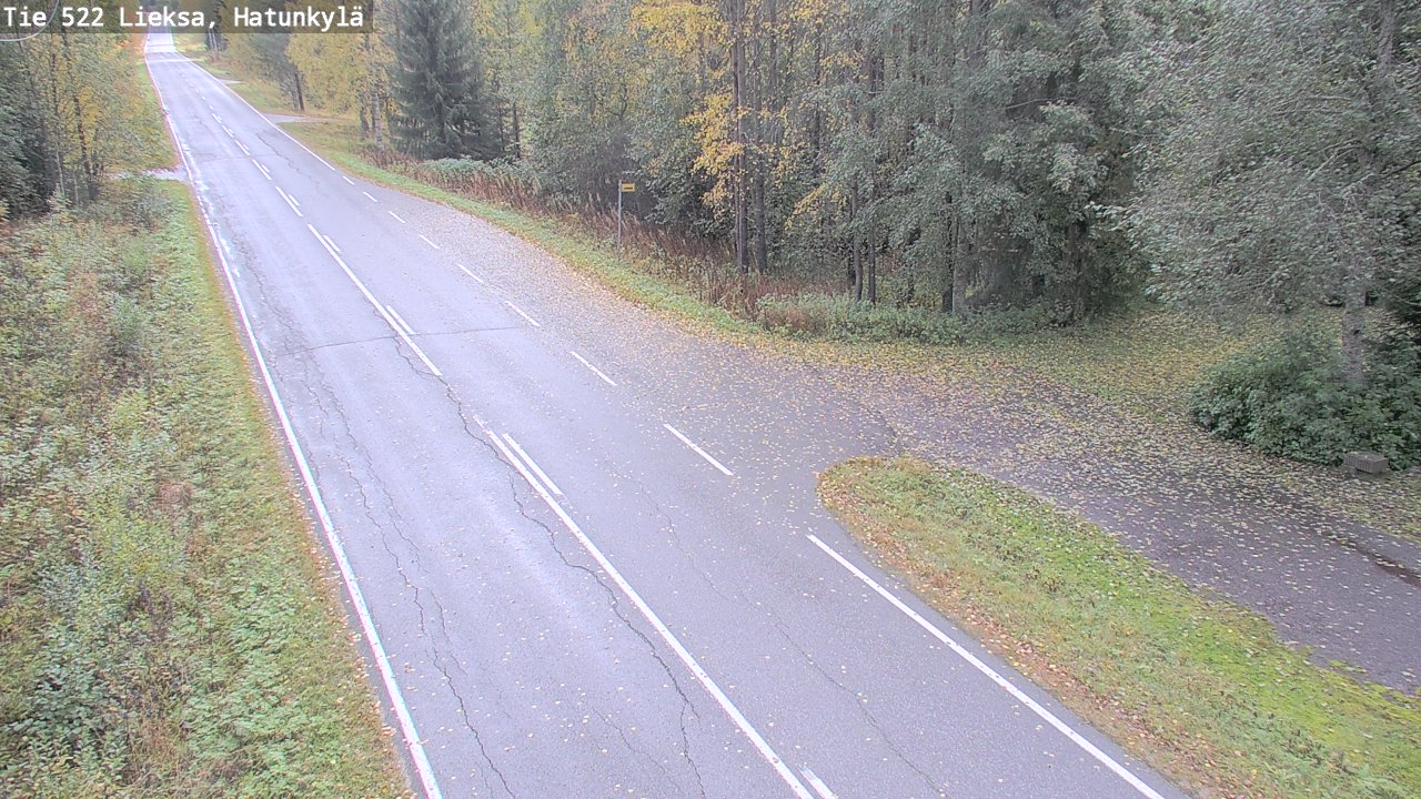 Weather Camera Image Road 522 Lieksa, Hatunkylä, Lieksa, Pohjois-Karjala