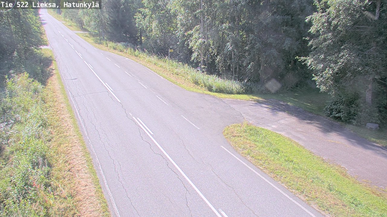 Weather Camera Image Road 522 Lieksa, Hatunkylä, Lieksa, Pohjois-Karjala