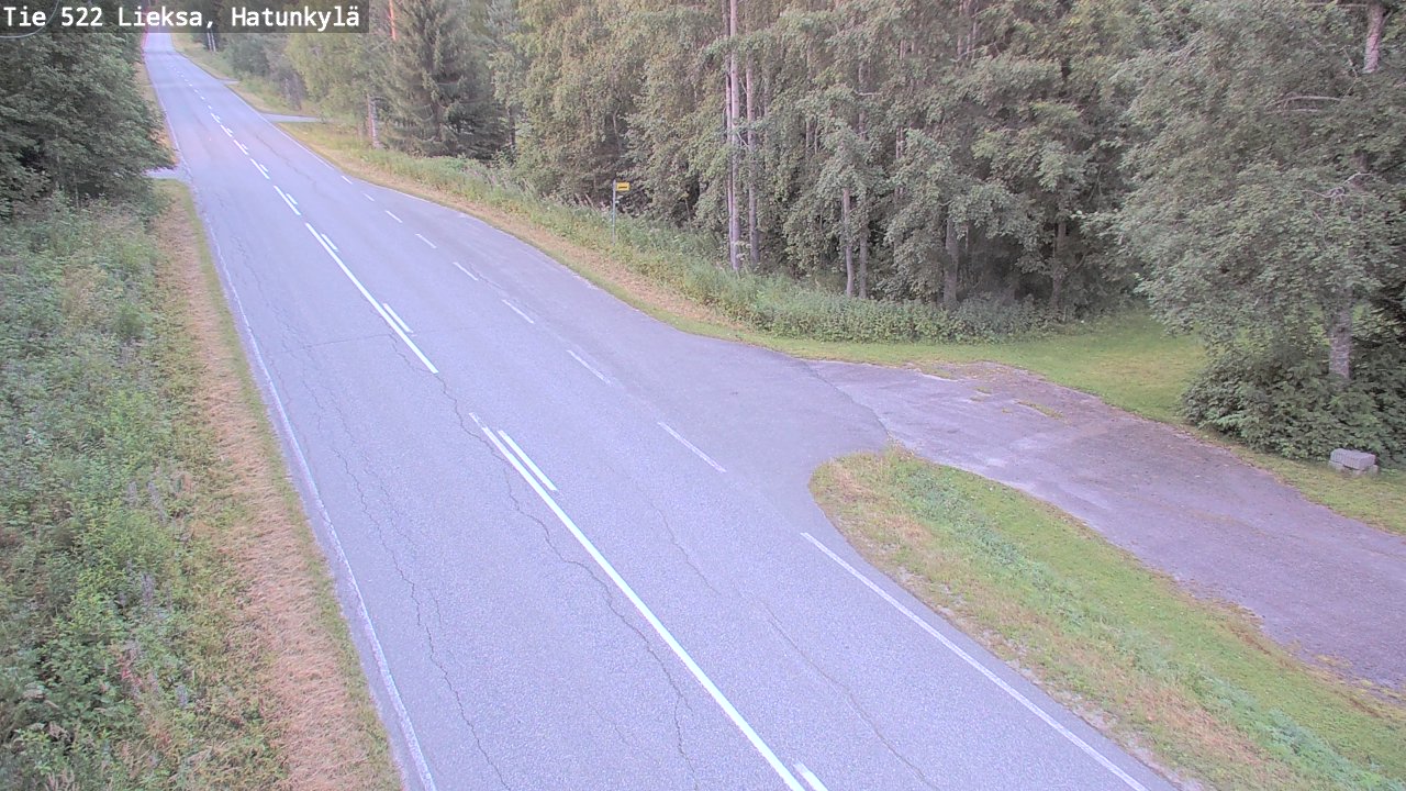 Kelikamerat Kuva Tie 522 Lieksa, Hatunkylä, Lieksa, Pohjois-Karjala